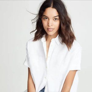 NWT The Perfect Short Sleeve Button-Down Tunic - Size S